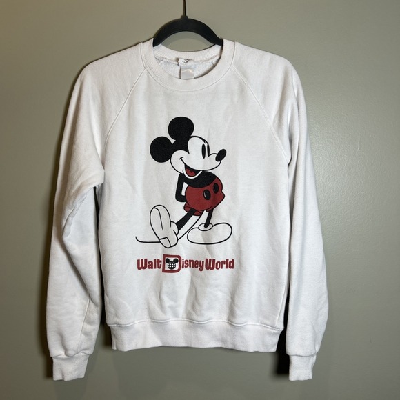 Parks Project Tops - Disney Parks Walt Disney World Mickey Mouse Sweatshirt XS Vintage Disney sweater